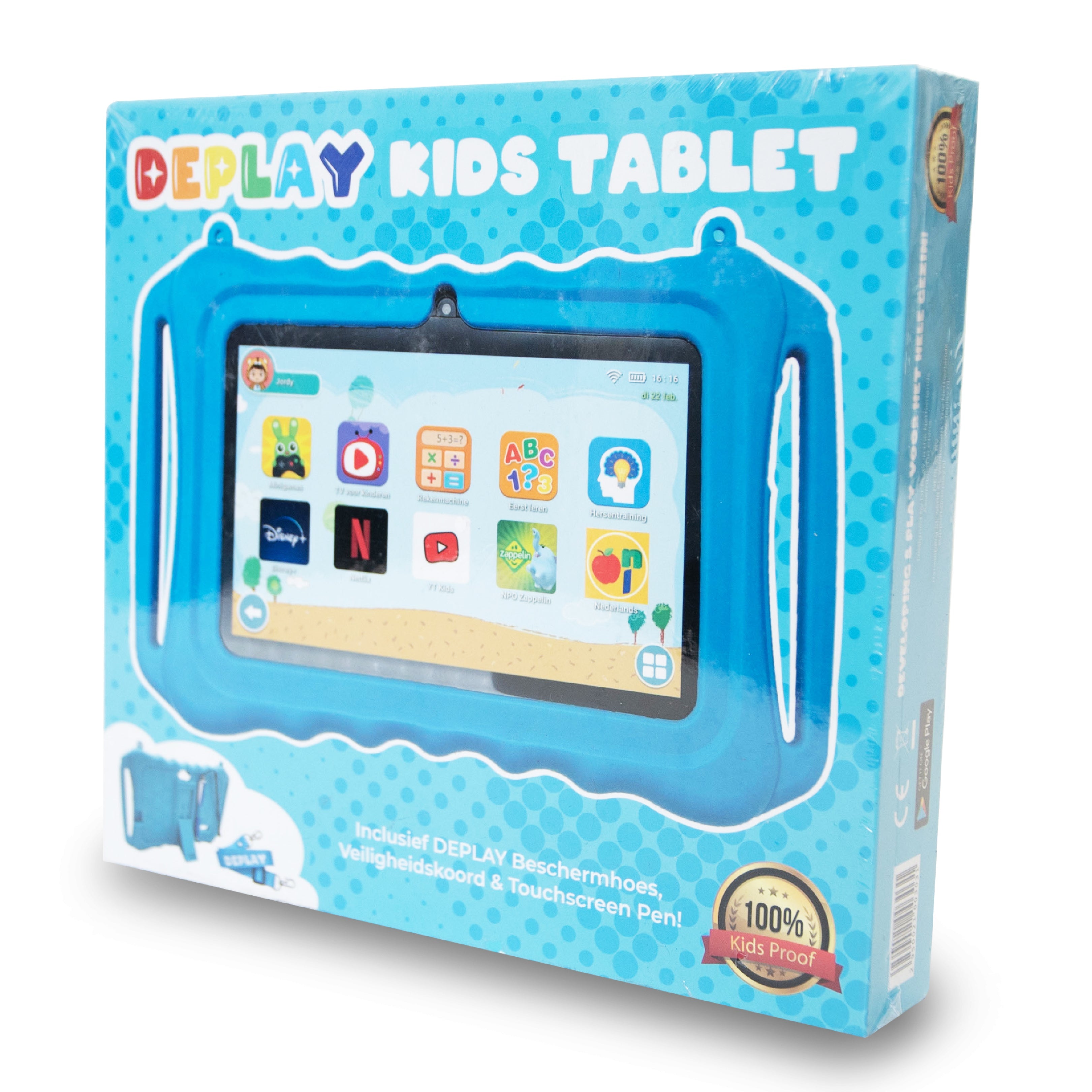 DEPLAY Kids Tablet - Blau