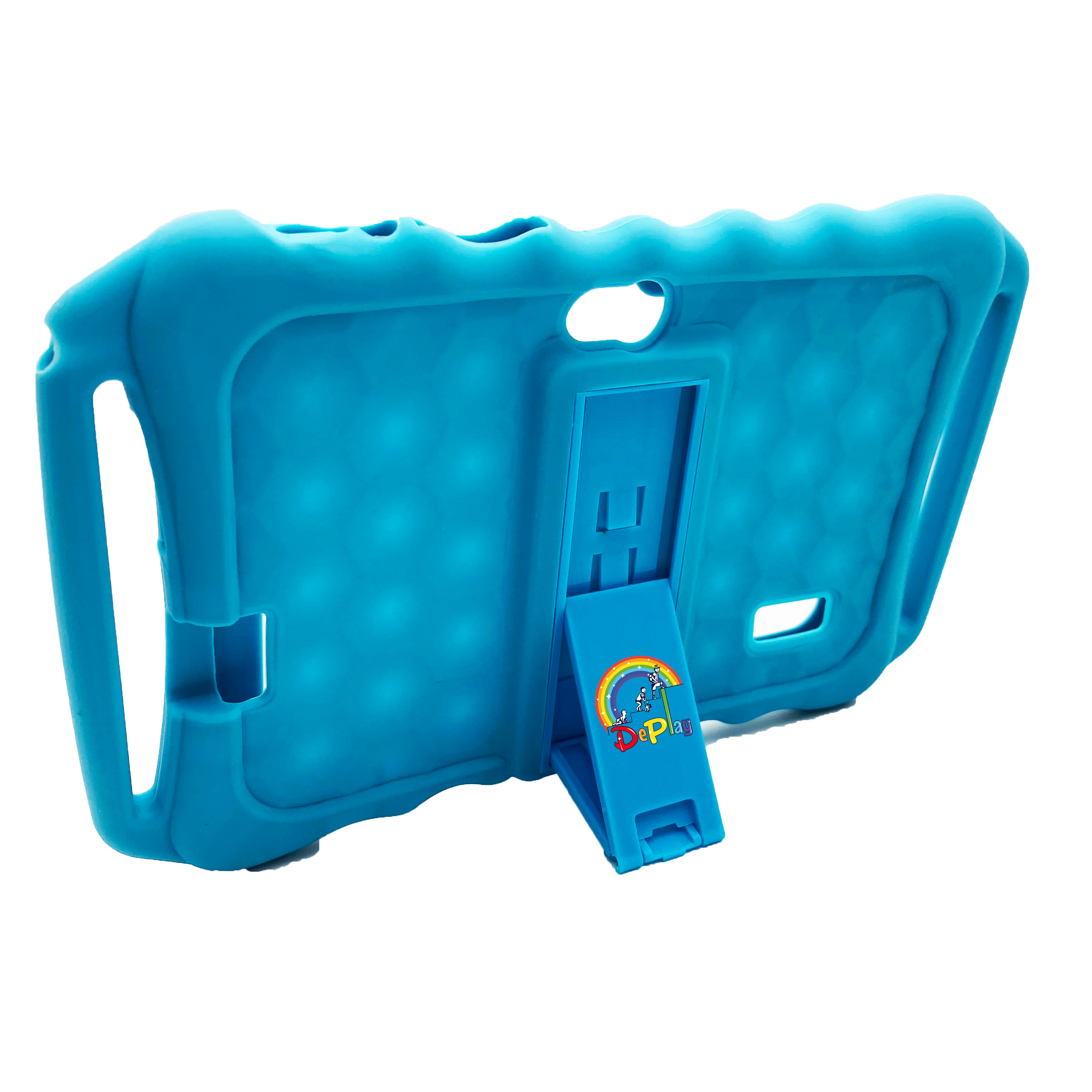 DePlay Kinder Tablet Silikon Schutzhülle -  Blau