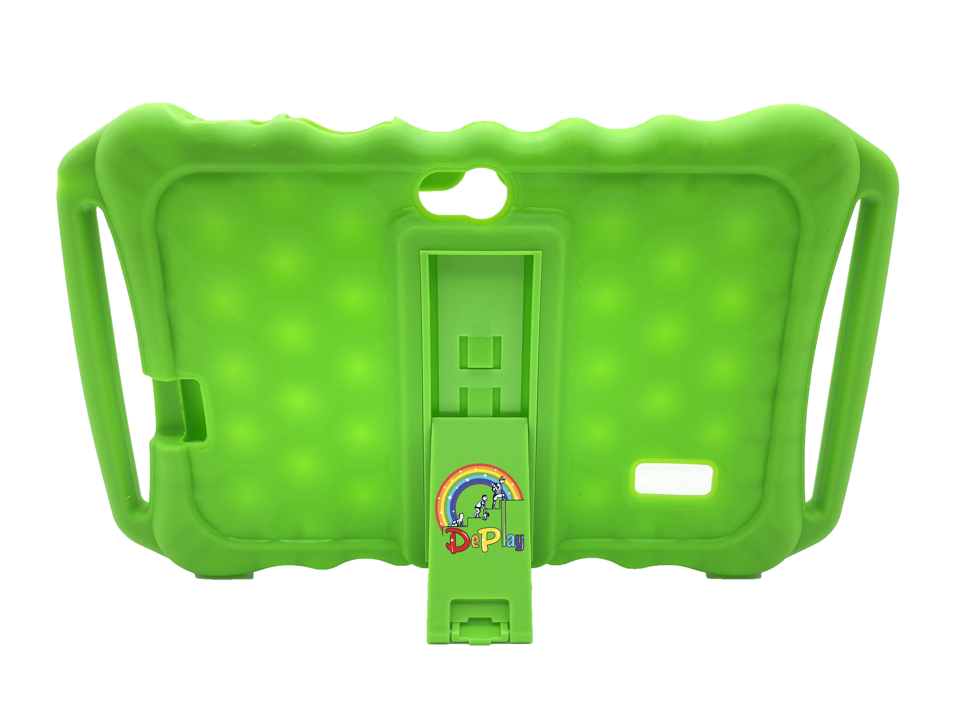 DePlay Kinder Tablet Silikon Schutzhülle - Grün